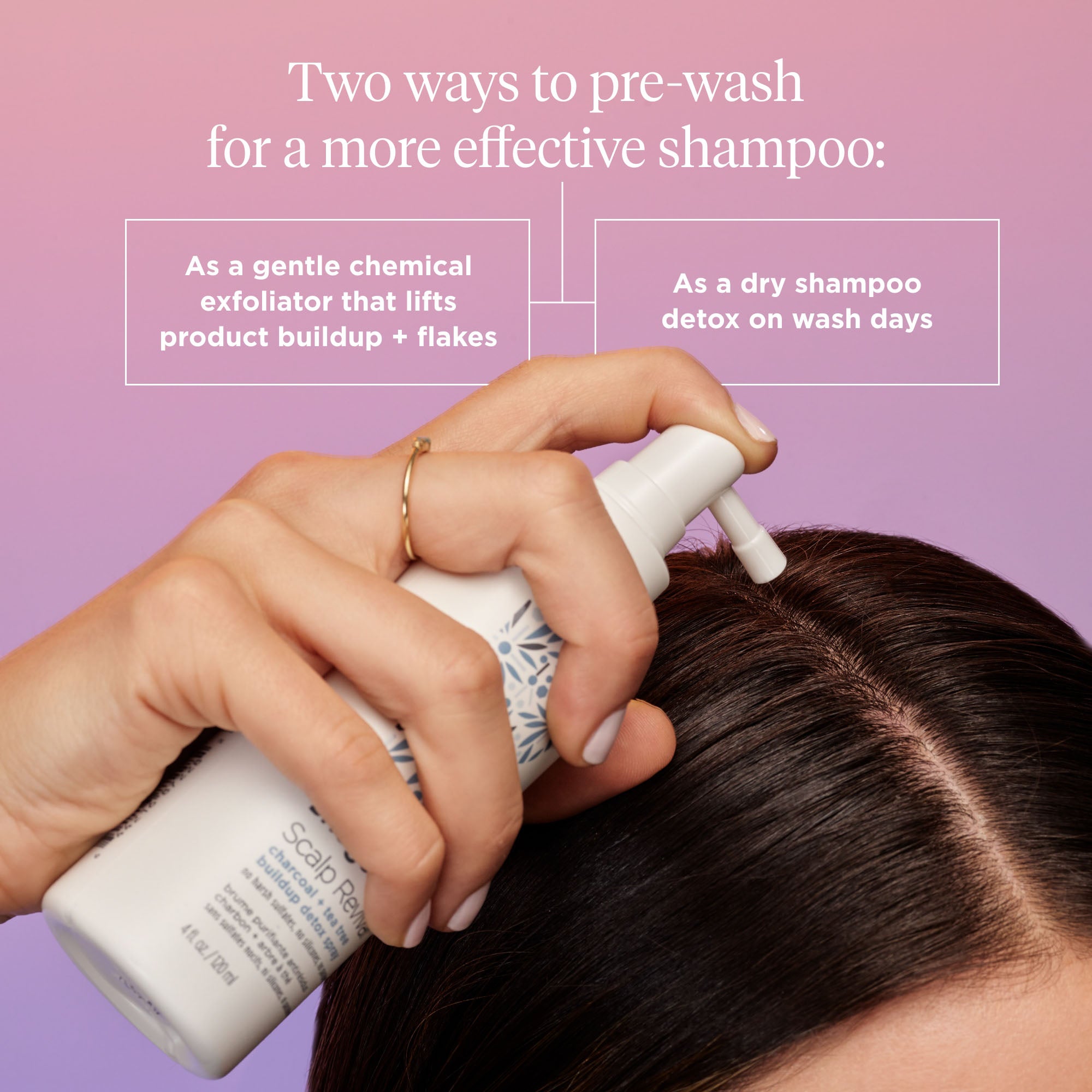 Scalp Revival Charcoal + Tea Tree Buildup Detox Spray - Briogeo